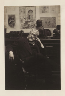 Portrait of Antonin Terme, photograph, page, c. 1880 - in or before 1885, photographer, paper,