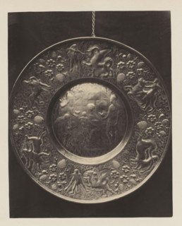 Copper bowl from the collection of Antonin Terme, photograph, page, Liège, c. 1880 - in or before