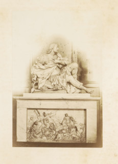 Graphic monument of Frédéric-Maurice de la Tour d'Auvergne, Duke of Bouillon in Cluny, LE MAUSOLÉE