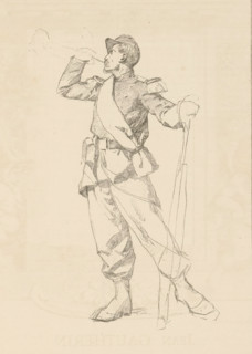 Jean Gautherin, Portrait of Jean Gauherin, page, photomechanical print, inscription: '25, boul. des