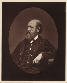 Edmond Morin. Ne au Havre, le 26 mars 1824, Portrait of Edmond Morin, page, photomechanical print,