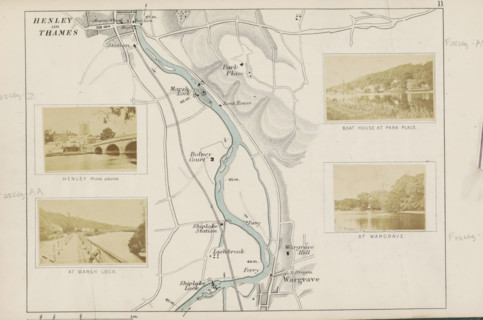 At Wargrave, View of the Thames at Wargrave, photograph, page, photographer: Henry W. Taunt,