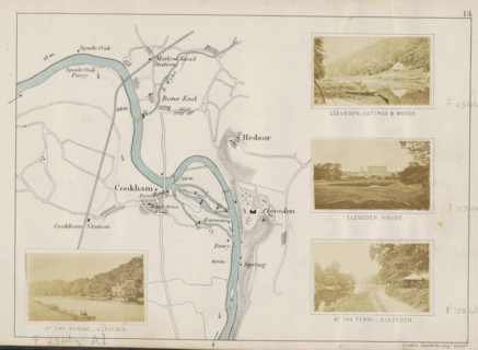 At the ferry, Cleveden, View of the ferry at the Cliveden estate, photograph, page, photographer: