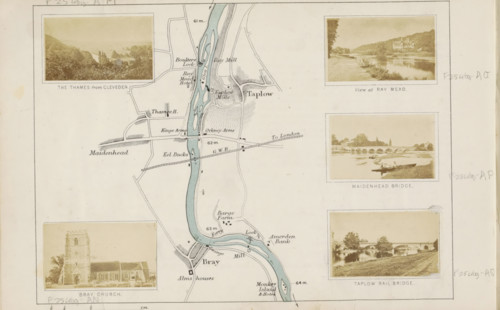 View of a bridge over the Thames in Maidenhead, Maidenhead bridge, photograph, page, photographer: