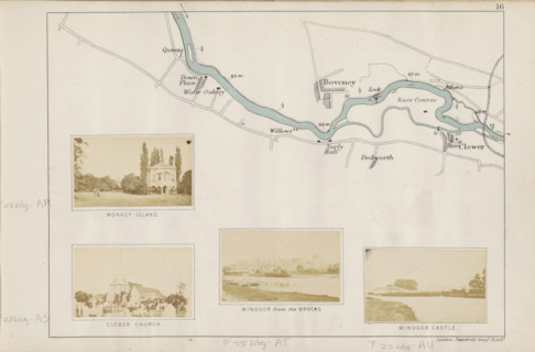 View of a church in Clewer, Clewer church, photograph, page, photographer: Henry W. Taunt, Clewer,