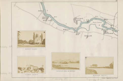 Windsor Castle, View of probably Windsor Castle, photograph, page, photographer: Henry W. Taunt,