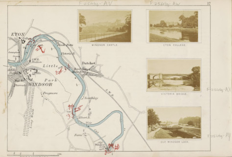 Windsor Castle, View of Windsor Castle, photograph, page, photographer: Henry W. Taunt, Windsor,
