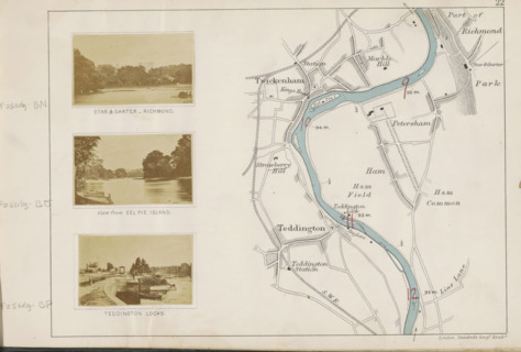 View from Eel Pie Island in the Thames, View from Eel Pie Island, photograph, page, photographer: