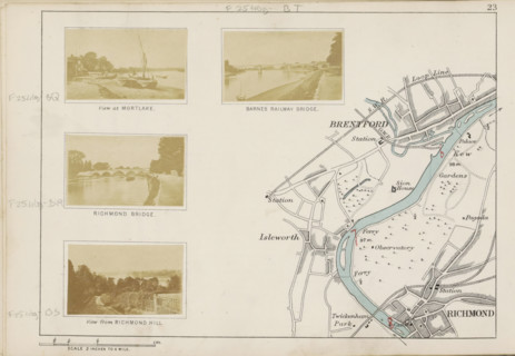 View from Richmond Hill, photograph, page, photographer: Henry W. Taunt, Richmond Hill, 1871,