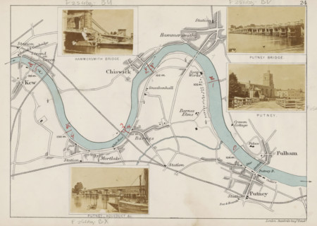 Putney, View of Putney, photograph, page, photographer: Henry W. Taunt, publisher: Edward Stanford,
