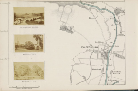 View of presumably a park in Mongewell, Mongewell Ch, photograph, page, photographer: Henry W.