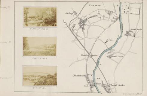View of Streatley across the Thames, Streatley, photograph, page, photographer: Henry W. Taunt,