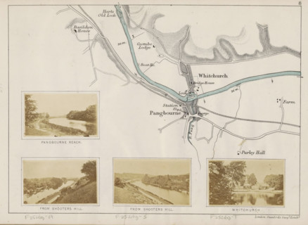 From Shooters Hill, View of the Thames from Shooters Hill, photograph, page, photographer: Henry W.