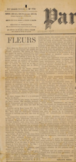 Newspaper clipping from archive Philip Zilcken, newspaper clipping, writer (clerical worker):