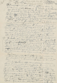 Letter to Mien Cambier van Nooten, letter, writer (clerical worker): Dick Ket, Bennekom,