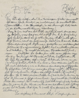 Letter to Mien Cambier van Nooten, letter, writer (clerical worker): Dick Ket, Bennekom, 1938-09,