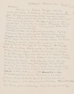 Letter to Willem Bogtman, letter, watermark, writer (clerical worker): Richard Nicolaüs Roland