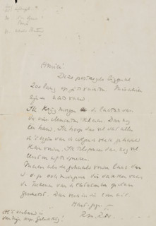 Letter to Willem Bogtman, letter, writer (clerical worker): Richard Nicolaüs Roland Holst, after
