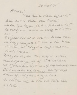 Letter to Willem Bogtman, letter, writer (clerical worker): Richard Nicolaüs Roland Holst,