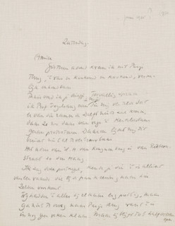 Letter to Willem Bogtman, letter, Dated June 1925? in later hand., writer (clerical worker):