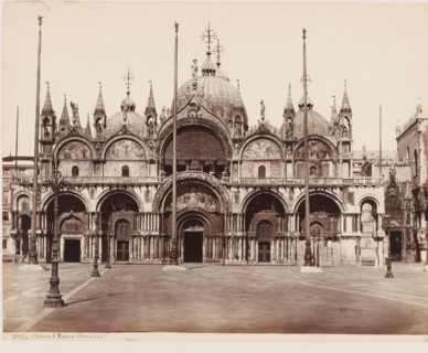 Chiesa S. Marco (Venezia), View of San Marco in Venice, Italy, photograph, number: '43', number: