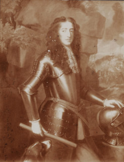 Photo reproduction of a painted portrait of William III in the style of Willem Wissing, photograph,