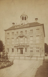 Enkhuizen Town Hall, photograph, cabinet photograph, annotation: 'VI, 1 c', inscription: 'Enkhuizen