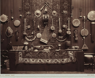Musical instruments from the Daniël François Scheurleer collection, exhibited in Pulchri Studio in