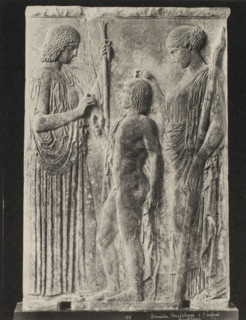 Demeter, Persephone and the child Triptolemos, Déméter, Perséphone & l'enfant Triptolème,