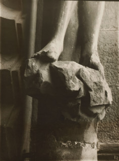 Detail of the Adamspforte in the cathedral of Bamberg, Adamspforte, Eva, Sockel, album page,