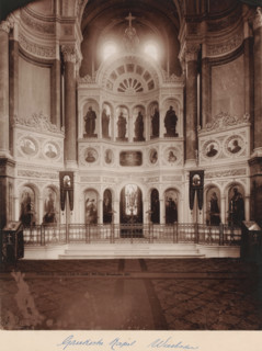 Altar of the so-called Greek Chapel in the Russian Orthodox Church on Mount Nero, Wiesbaden,