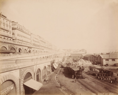 Current Boulevard Ernesto Che Guevara, Algiers, Algeria, photograph, View of the boulevard and the