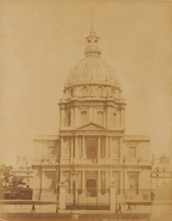 Hôtel National des Invalides ('Dôme des Invalides'), Paris, France, photograph, Frontal view of the