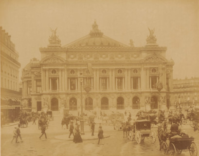 Opéra, Paris, photograph, Paris., inscription: '139 Paris, l'Opéra.', check stamp: 'Photographie