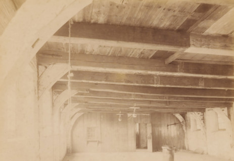 Interior of the Beguinage Chapel in Bolsward, photograph, annotation: 'Bolsward', annotation: