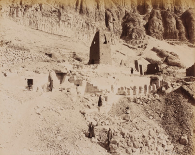 Ruins of Dar-el-Bahar, Safi, Morocco, album page, photograph, Dar-el-Bahar is a Portuguese fortress