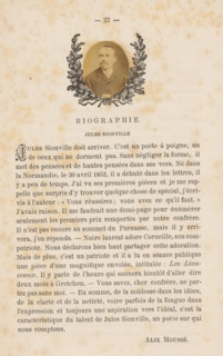 Le trouvère No 26, book, 1886-08, paper, printing, wood engraving, albumen print, height 251 mm x