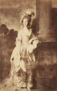Photo reproduction of The Honorable Mrs Graham by Thomas Gainsborough, Mrs. Graham, by