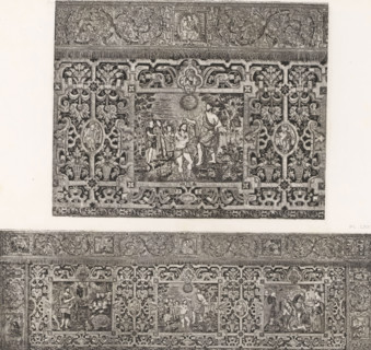 Two 16th-century Flemish altar fronts, at the Exposition Rétrospective of 1877 in Lyon, France,