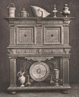 16th century French wooden sideboard, at the 1877 Exposition Rétrospective in Lyon, France, page,