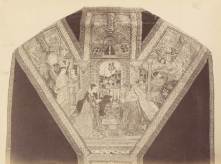 Chasuble from a church in Lier, displayed at an exhibition on religious objects from the Middle