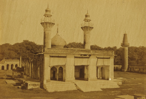 View of the Karbala Talkatora in Lucknow, Kurballa Talkatora, photograph, page, number: '50',
