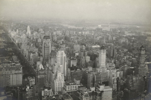 New York from RCA building uptown, New York seen from the RCA Building (now GE Building), part of