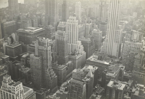 New York from RCA building, New York seen from the RCA Building (now GE Building), part of the