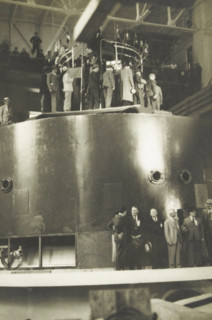 Water turbo of the Diablo Dam, Washington state, United States, Large water turbo 90, 000 kva