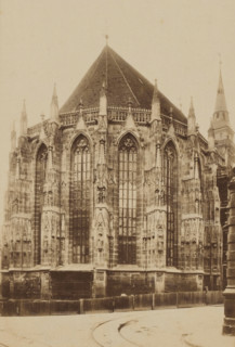 St. Sebald Nürnberg, photograph, c. 1850 - c. 1900, photographer, paper, albumen print,