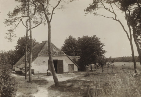 Landscape with a farmhouse on the Zoom near Nunspeet, photograph, title: 'de Zoom', photographer: