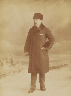Portrait of Mr. Birks, cabinet photograph, photographer: William Notman, 1880 - 1895, paper,