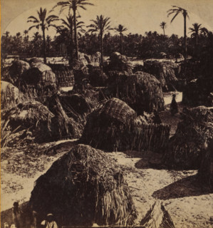 Negro Village, View of a village south of Tripoli, Views and landscapes in Europe, Africa and Asia,