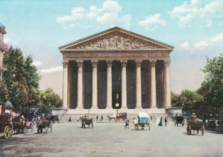 View of La Madeleine in Paris, Paris. - La Madeleine., photograph, page, Part of Photo album with